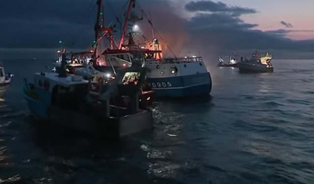 imbarcazioni coinvolte nella guerra delle capesante