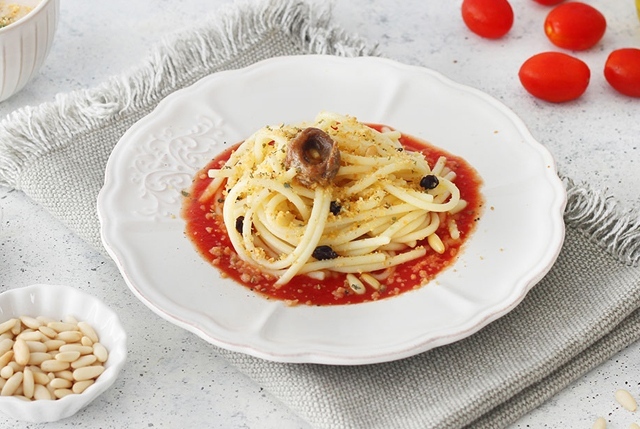 Spaghetti alle alici, la ricetta firmata da Fabio Potenzano per Rizzoli Emanuelli