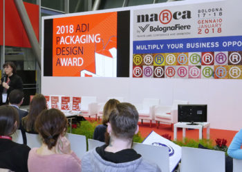 Il packaging di scena  a MarcabyBolognaFiere