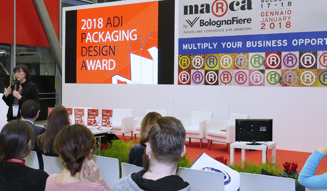 Il packaging di scena  a MarcabyBolognaFiere