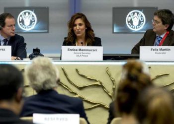 La segretaria generale della Uila Pesca Enrica Mammucari è intervenuta ieri all’evento organizzato dalla FAO in collaborazione con l’ILO e la Santa Sede