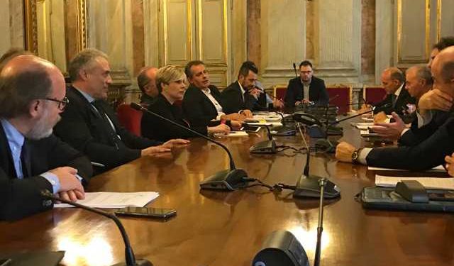 pescatori polesani al Mipaaf guidati dall'On. Moretto