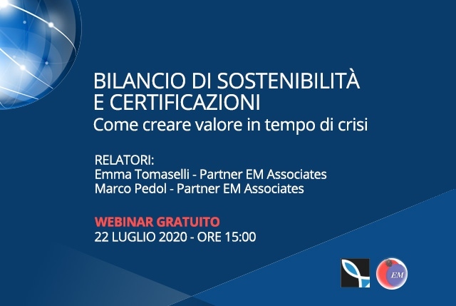 Bilancio di sostenibilità Certificazioni pesca e acquacoltura