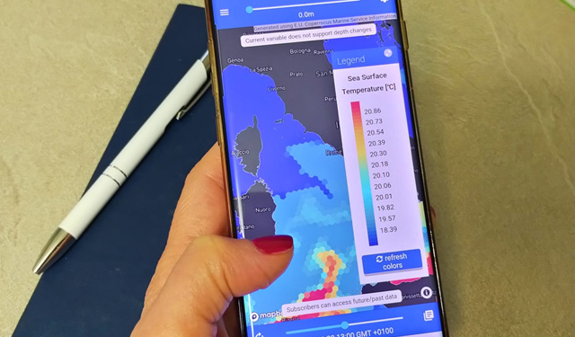 Pulse aggiornamenti dati oceanici