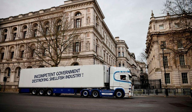 Brexit protesta esportatori pesce scozzesi