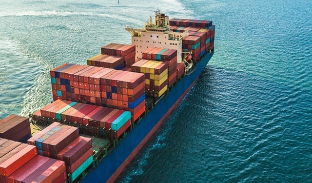 container esportazioni pesce