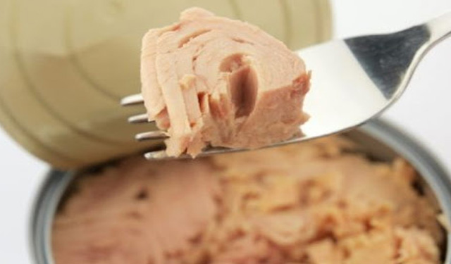 tonno in scatola etichetta