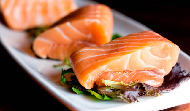 salmone creato in laboratorio