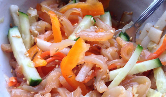 Le meduse si mangiano