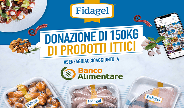 Pesce al Banco Alimentare della Sicilia da Fidagel