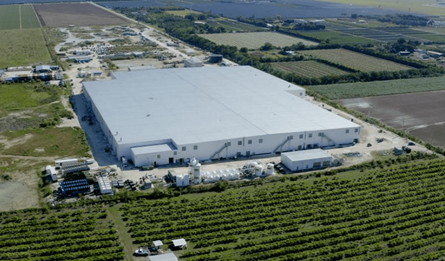 Un impianto di alimentazione di Skretting in Florida