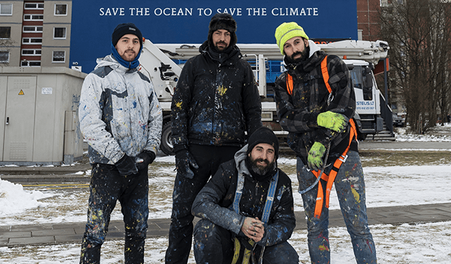  Un murale per Sinkevičius a Vilnius