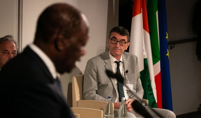 Airone Seafood a colloquio in Confindustria con il presidente della Costa d'Avorio