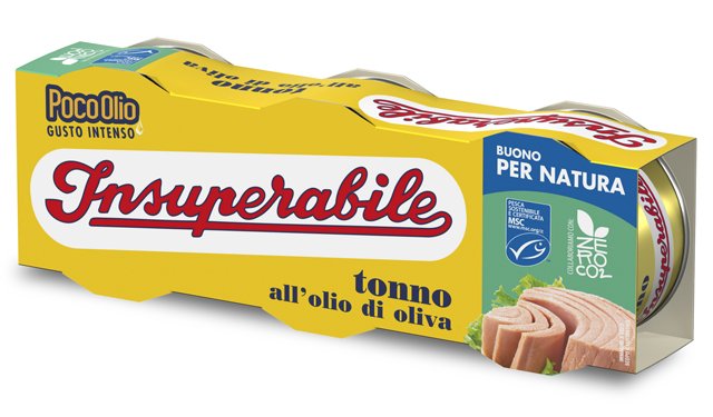 Insuperabile torna sul mercato italiano e diventa “buono per natura”