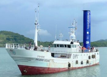 Testato un sistema di propulsione eolica che riduce il consumo di carburante e le emissioni inquinanti dei pescherecci