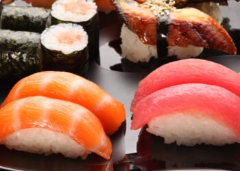 Arriva il sushi con salmone e tonno vegetali