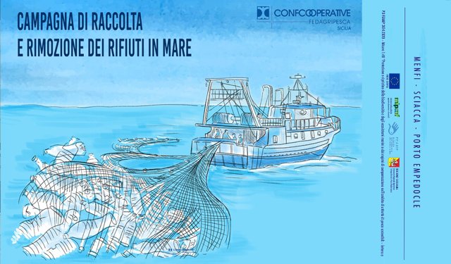 Tra Menfi, Sciacca e Porto Empedocle la raccolta e la rimozione dei rifiuti in mare