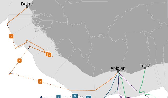 Pescherecci tonnieri colti in flagrante delitto di frode
