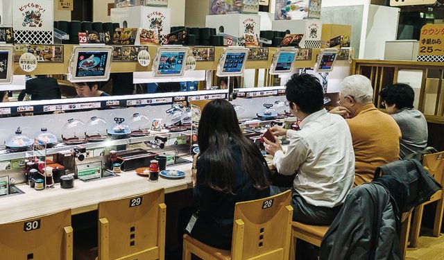 La catena giapponese Kura Sushi valorizza il pesce locale
