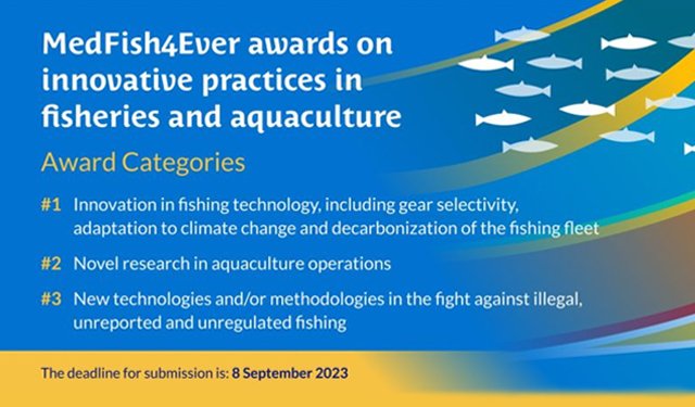 Premi MedFish4Ever per innovazione pesca e acquacoltura