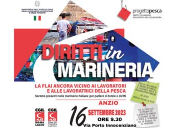 "Diritti in marineria" il 16 settembre ad Anzio