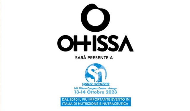 OHISSA partecipa a Spazio Nutrizione