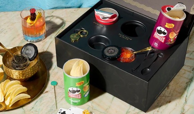 Pringles e The Caviar Co: esperienza gustativa senza precedenti