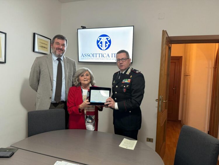 Incontro tra il Comandante dei Carabinieri del NAS ed Assoittica Italia