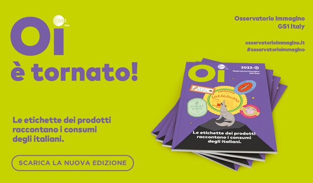 La spesa degli italiani nell'Osservatorio Immagino GS1 Italy
