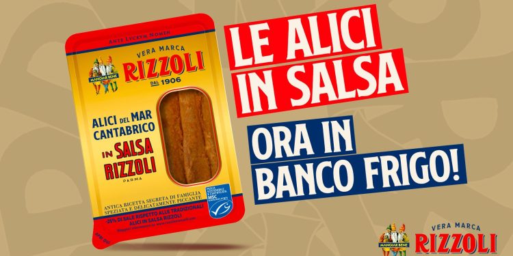 Rizzoli Emanuelli, nascono le Alici in Salsa a banco frigo