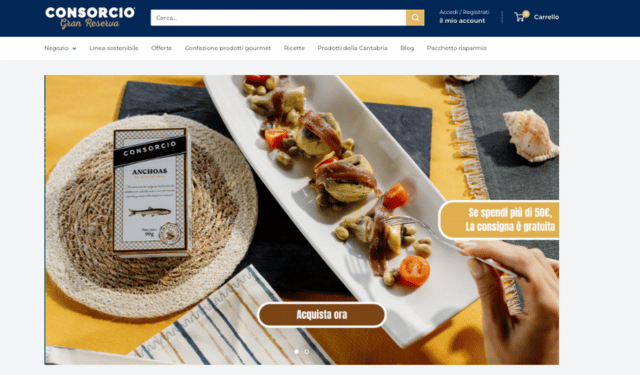 Grupo Consorcio celebra il primo anno della sua filiale italiana rinnovando l'e-commerce