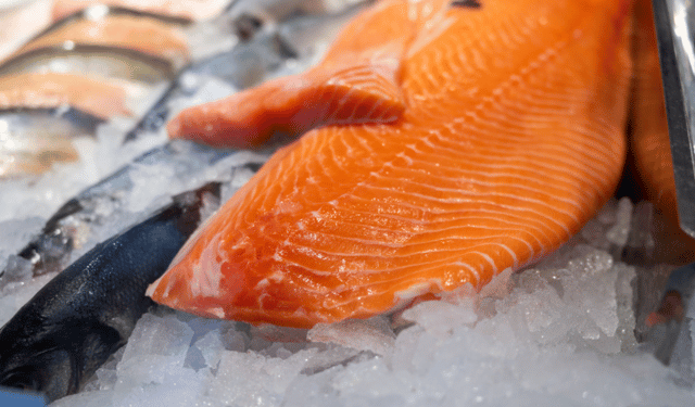 Crescita record per il salmone scozzese