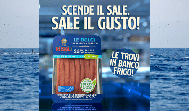 Rizzoli Emanuelli debutta in radio con lo spot dedicato alle Alici in banco frigo