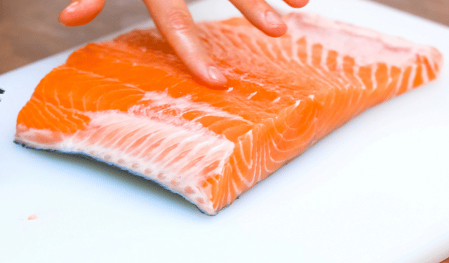 Il colore del filetto di salmone e lo stress ambientale