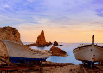 erosione costiera in Andalusia