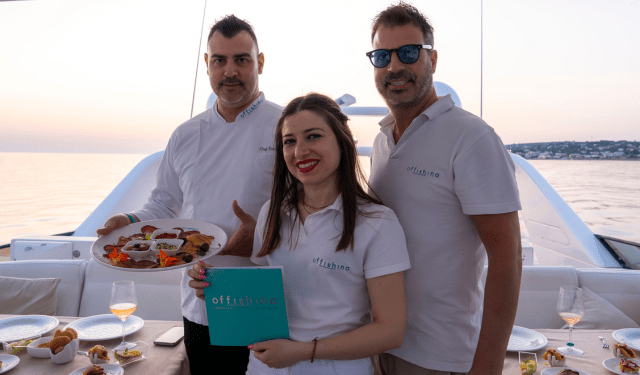 Offishina, auteur vision between sea and raw material: the Salento aperitivo that tells a story