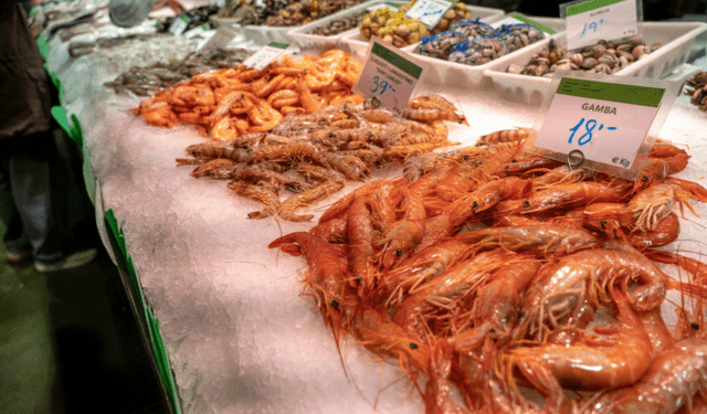 mercato globale del gambero