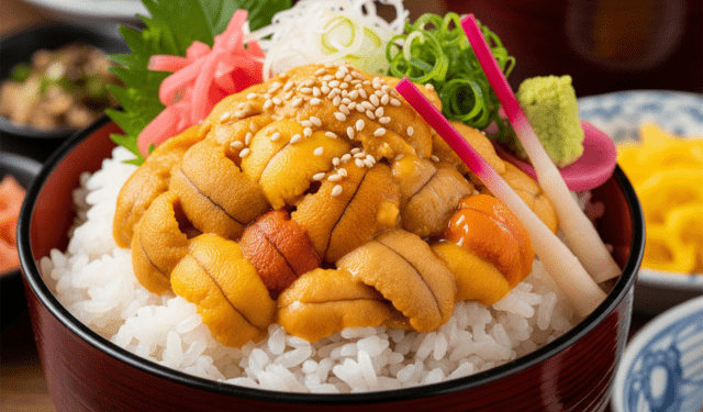 ricci di mare in Giappone