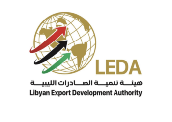 Libyan fishing vessel unloading deep-water red shrimp destined for export