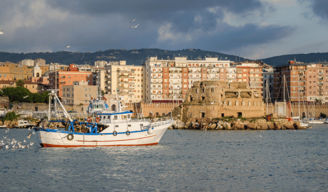 fermo pesca Tirreno 2025