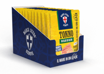 tonno in busta Unifrigo Marca Scudo Genova