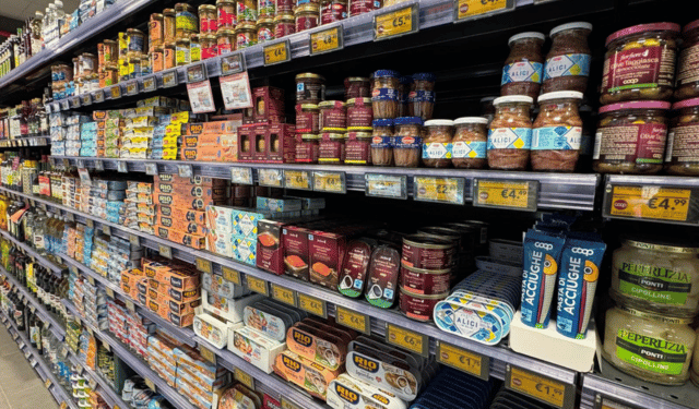 conserve e surgelato