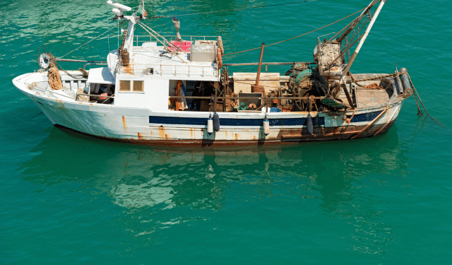 Pesca demersale nel Mar Ionio