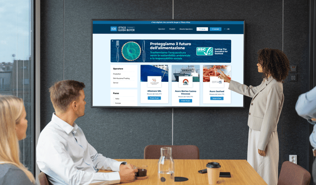 pubblicità digitale nella filiera ittica