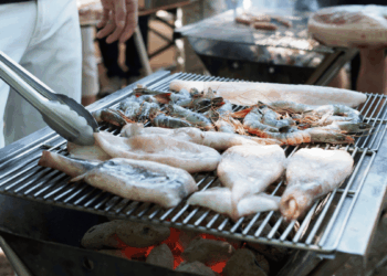 grigliata di pesce a Ferragosto