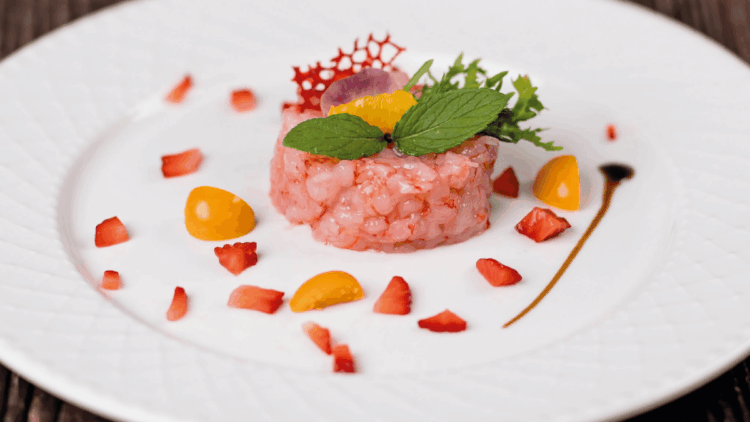 High-value Italian seafood product showcasing processing and presentation