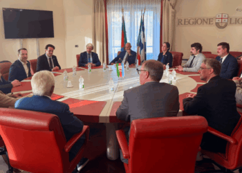 Marco Bucci incontra la delegazione del Québec per la cooperazione nella blue economy
