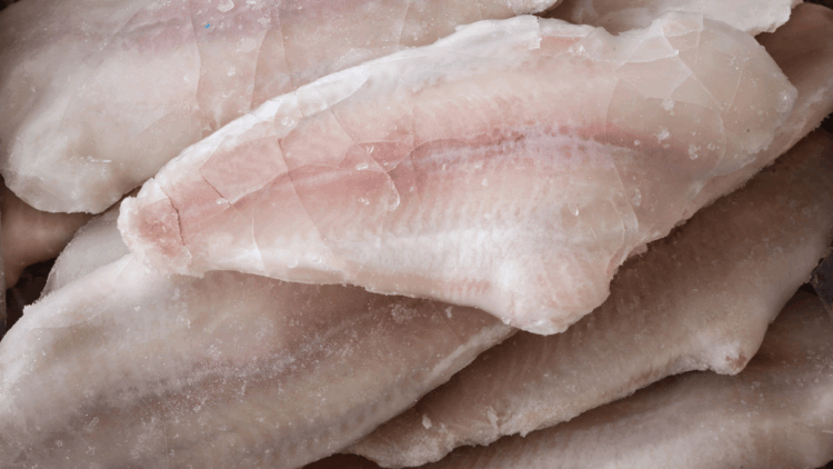 glassatura del pesce surgelato
